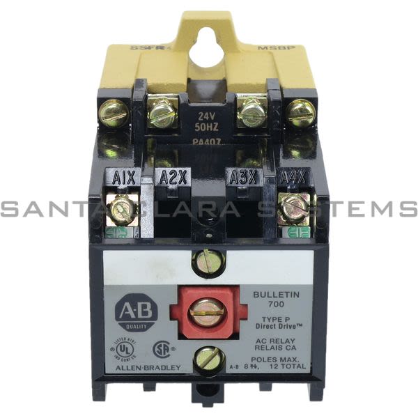 Allen Bradley 700-P200B24 700-P NEMA Control Relay, 2 N.O. Contacts Product Image