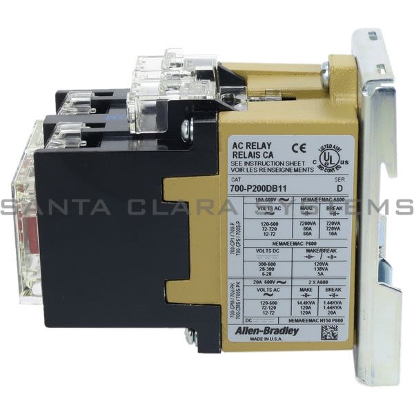 Allen Bradley 700-P200DB11 Industrial Relay Product Image