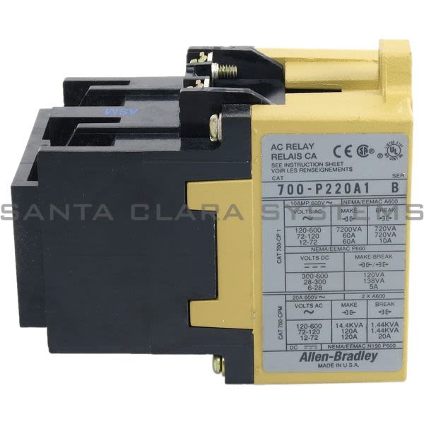 Allen Bradley 700-P220A1 Industrial Relay Product Image