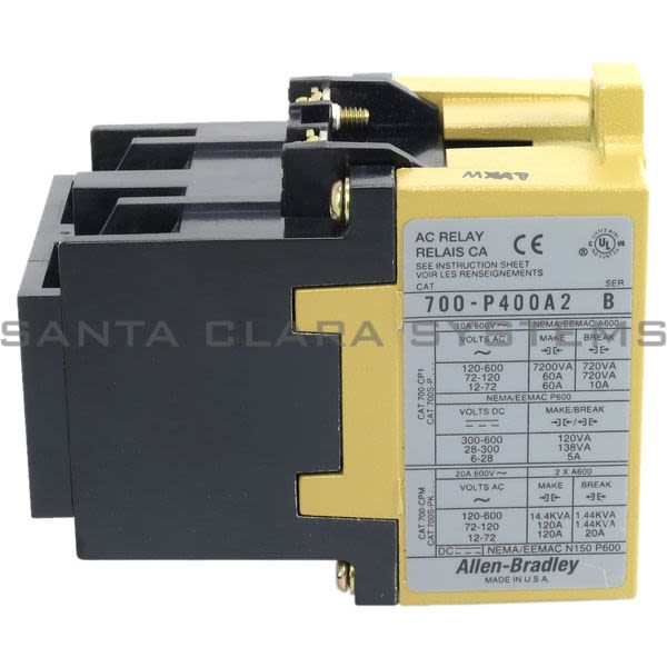 Allen Bradley 700-P400A2 Industrial Relay Product Image