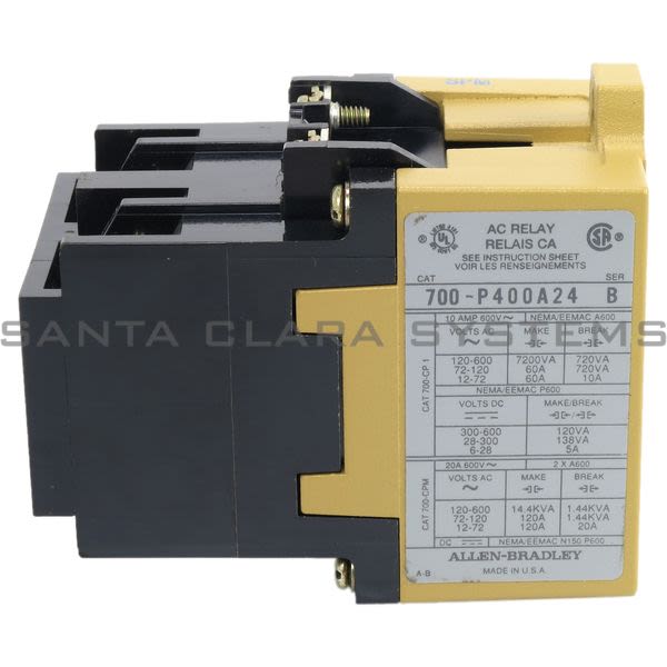 Allen Bradley 700-P400A24 Industrial Relay Product Image