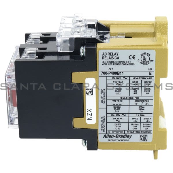 Allen Bradley 700-P400B11 Control Relay Product Image