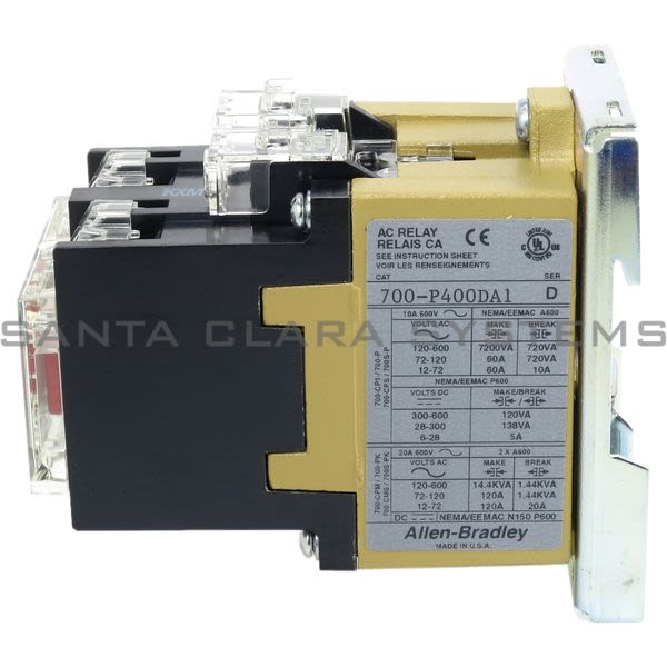 Allen Bradley 700-P400DA1 Control Relay Product Image