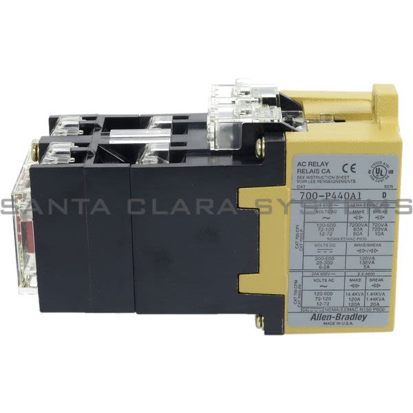 Allen Bradley 700-P440A1 Control Relay Product Image