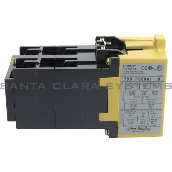 Allen Bradley 700-P800A1 Industrial Relay Product Image
