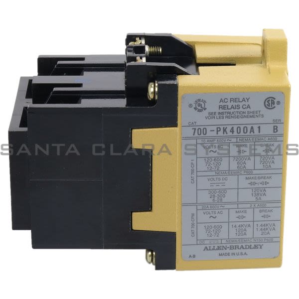 Allen Bradley 700-PK400A1 Industrial Relay Product Image