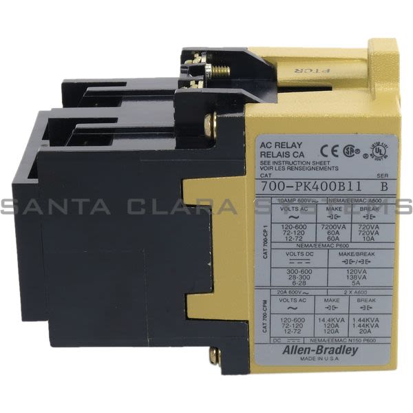 Allen Bradley 700-PK400B11 Industrial Relay Product Image