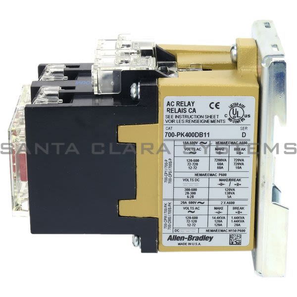 Allen Bradley 700-PK400DB11 Relay Product Image