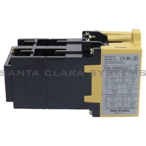 Allen Bradley 700-PK800A27 Industrial Relay Product Image