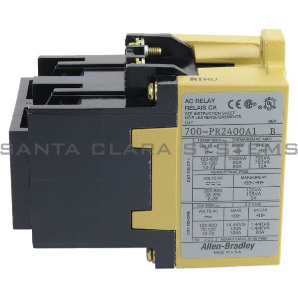 Allen Bradley 700-PR2400A1 Relay Product Image