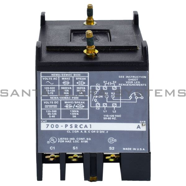 Allen Bradley 700-PSRCA1 Timing Relay Product Image