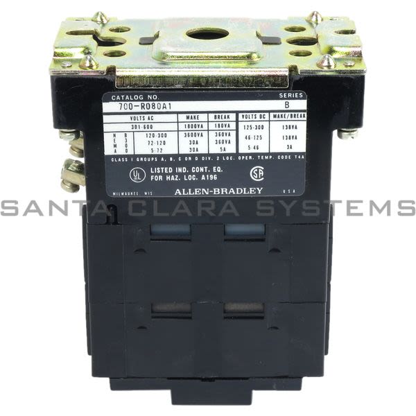 Allen Bradley 700-R080A1 Industrial Relay Product Image