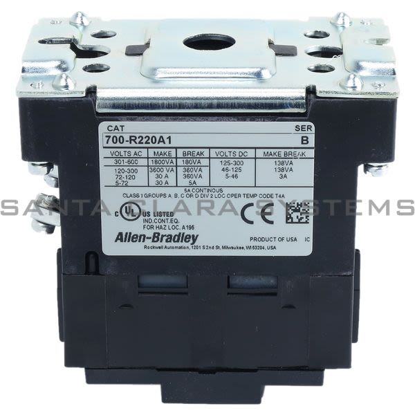 Allen Bradley 700-R220A1 Industrial Relay Product Image