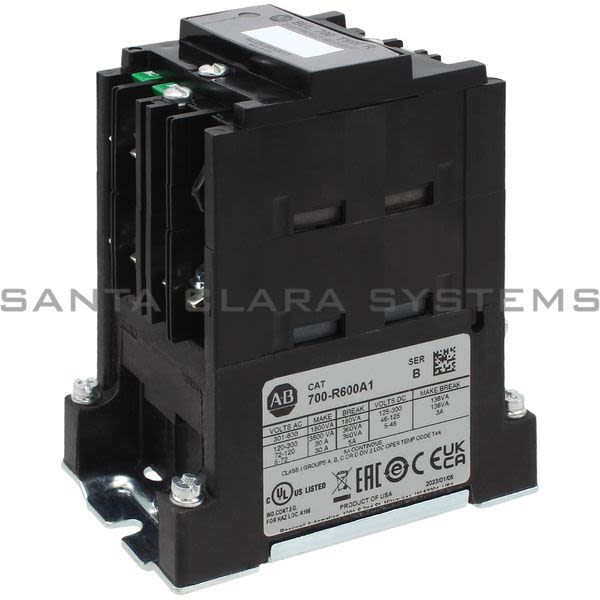 Allen Bradley 700-R600A1 Industrial Control Relay W/ Sealed Contacts Product Image