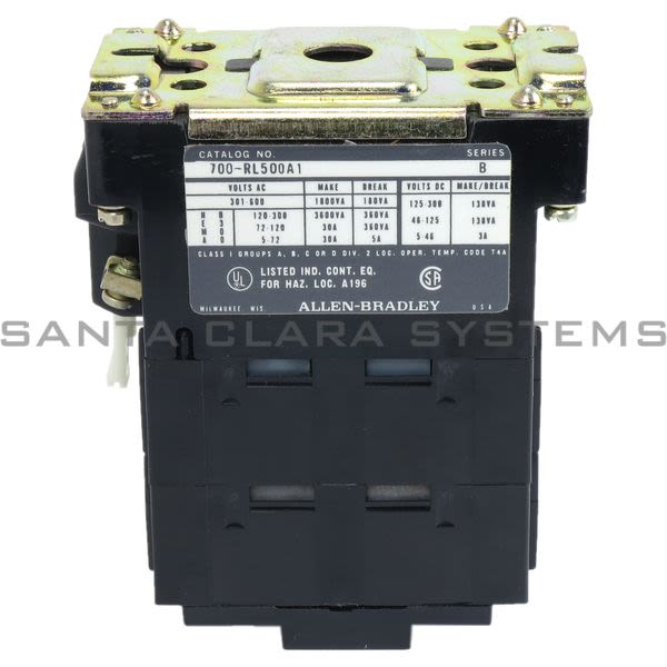Allen Bradley 700-RL500A1 Industrial Relay Product Image