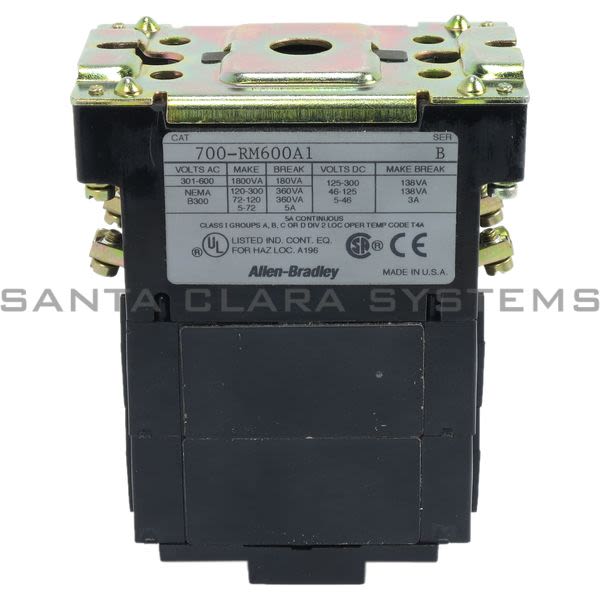 Allen Bradley 700-RM600A1 Relay Product Image