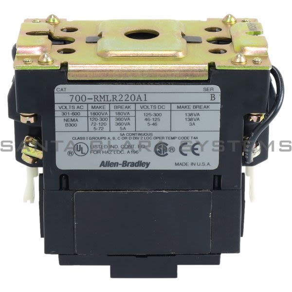 Allen Bradley 700-RMLR220A1 Relay Product Image