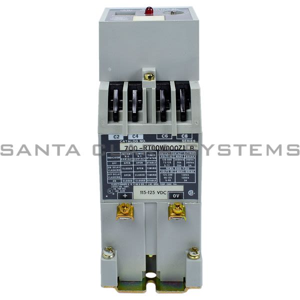 Allen Bradley 700-RT00W000Z1 Timing Relay Product Image