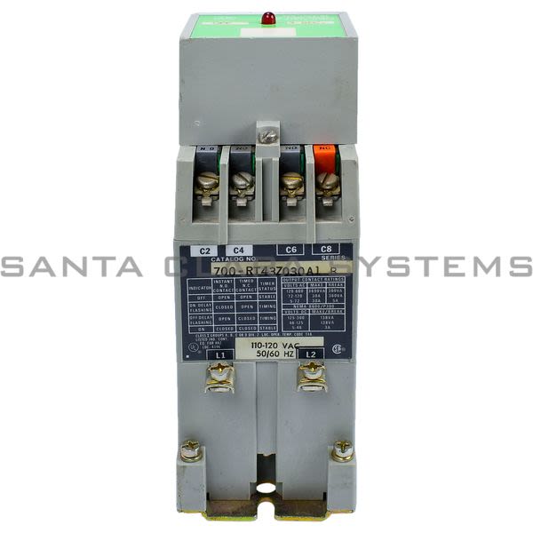 Allen Bradley 700-RT43Z030A1 Fix Time Delay Solid State Timer Product Image