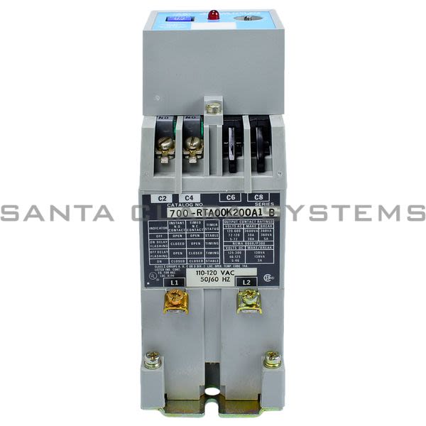 Allen Bradley 700-RTA00K200A1 Relay Product Image