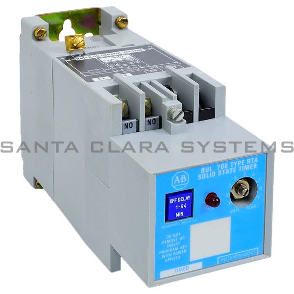 Allen Bradley 700-RTA00M200Z24 Bul. 700 Type Rta Solid State Timer Product Image