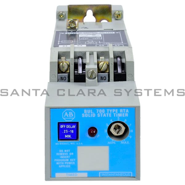 Allen Bradley 700-RTA10L100A1 Solid State Timer Product Image