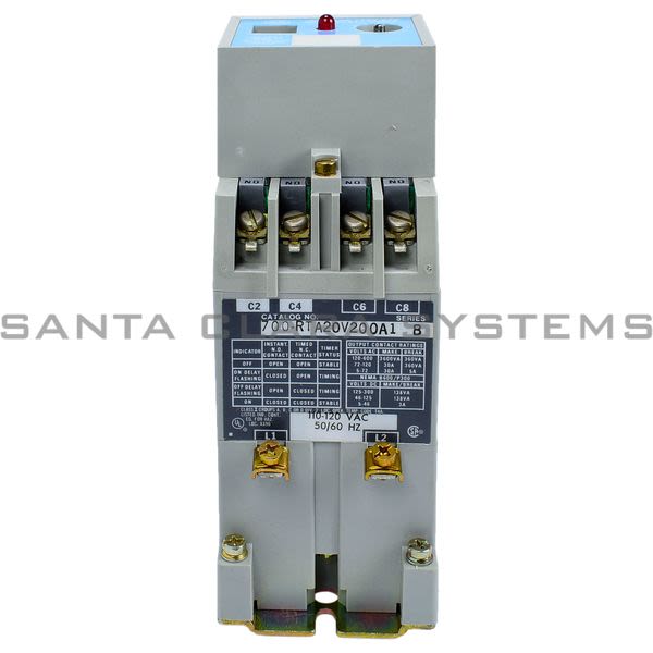 Allen Bradley 700-RTA20V200A1 Relay Product Image