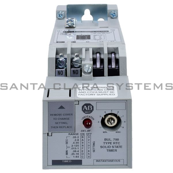Allen Bradley 700-RTC00200U1 Solid State Timing Module Product Image