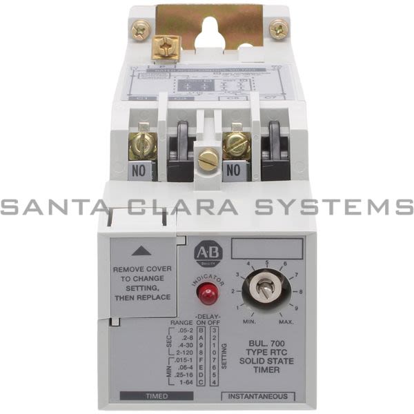 Allen Bradley 700-RTC10100U1 700-RTC Solid State Timing Module Product Image