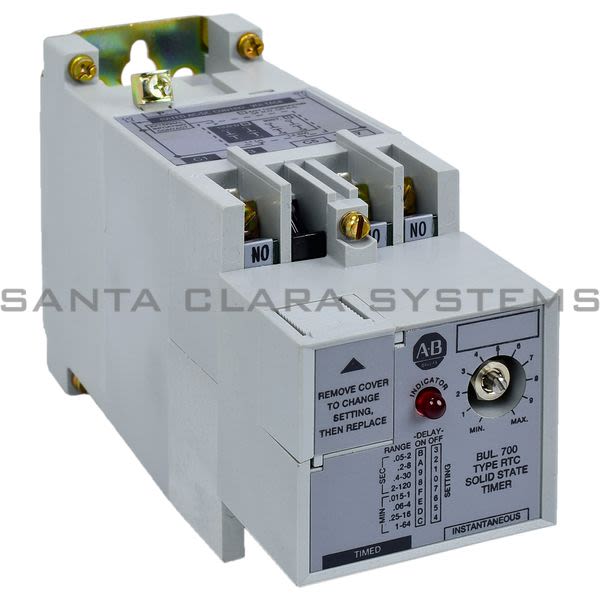 Allen Bradley 700-RTC20100U24 Solid State Timing Relay Product Image