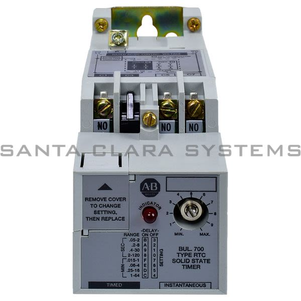 Allen Bradley 700-RTC20100U24 Solid State Timing Relay Product Image