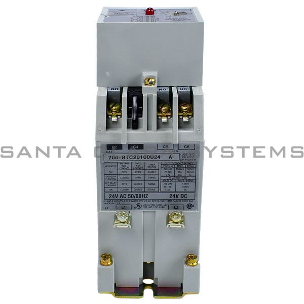 Allen Bradley 700-RTC20100U24 Solid State Timing Relay Product Image