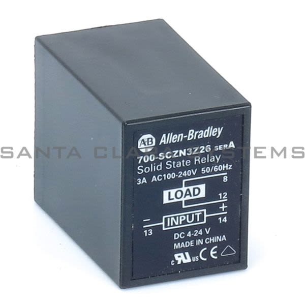 Allen Bradley 700-SCZN3Z26 Relay Product Image
