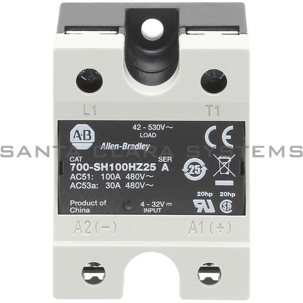 Allen Bradley 700-SH100HZ25 Relay Product Image