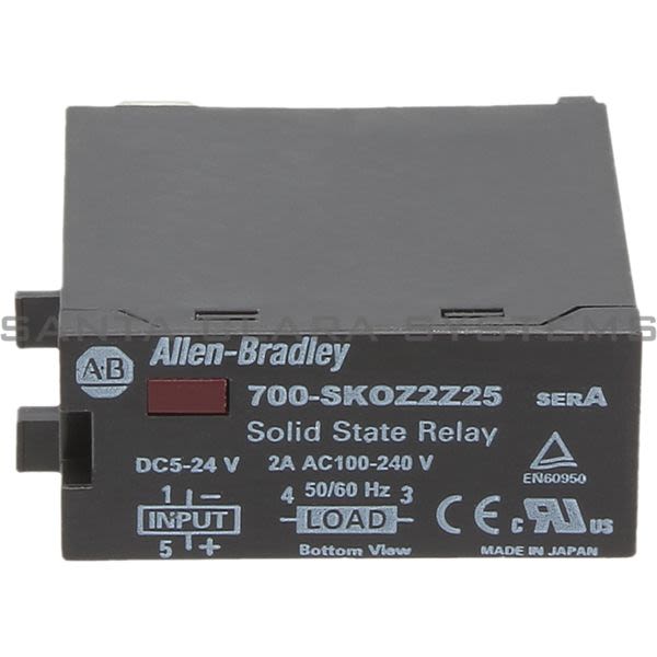 Allen Bradley 700-SKOZ2Z25 Relay, Slim Line Product Image
