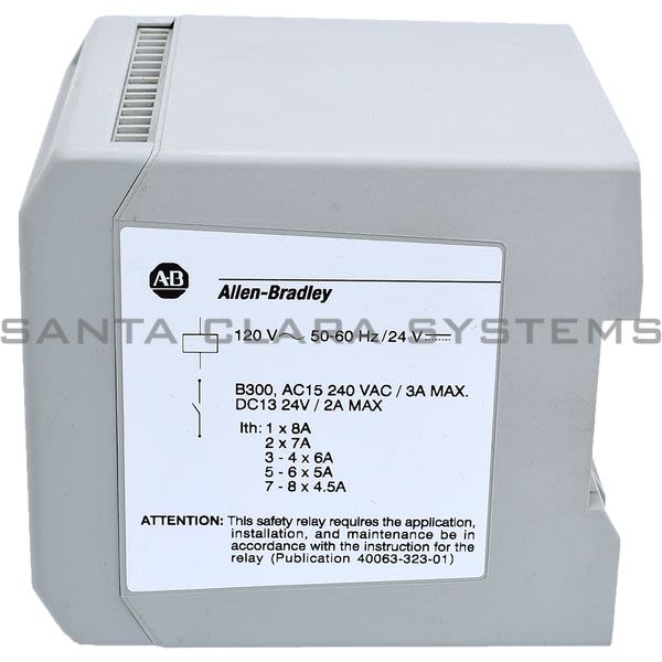 Allen Bradley 700-ZBE810AZ1 Safety Relay Product Image