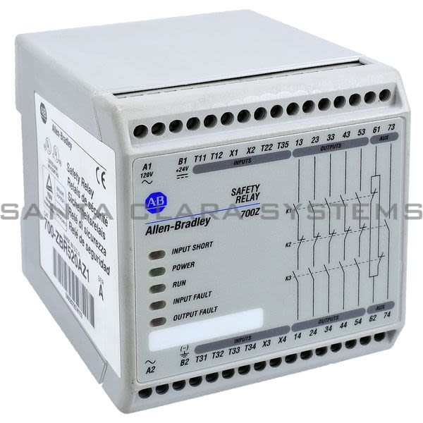 Allen Bradley 700-ZBR520AZ1 Safety Relay Product Image