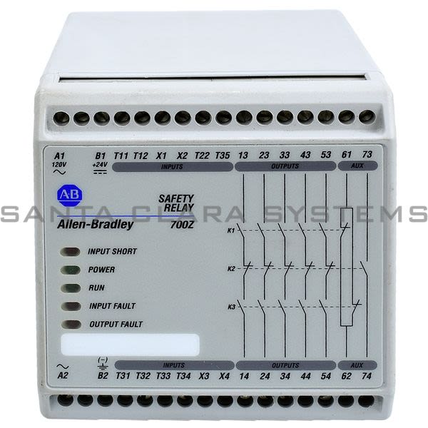 Allen Bradley 700-ZBR520AZ1 Safety Relay Product Image