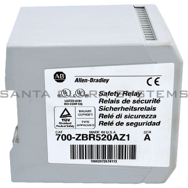 Allen Bradley 700-ZBR520AZ1 Safety Relay Product Image
