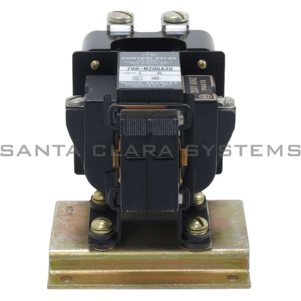 Allen Bradley 700D200A20 AC Control Relay Product Image