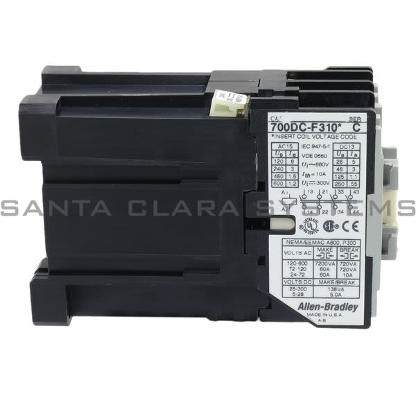 Allen Bradley 700DC-F310Z24 Control Relay Product Image