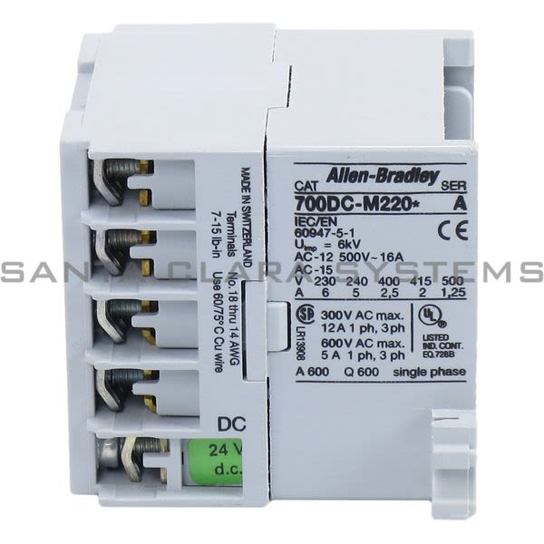 Allen Bradley 700DC-M220D24S Relay Product Image