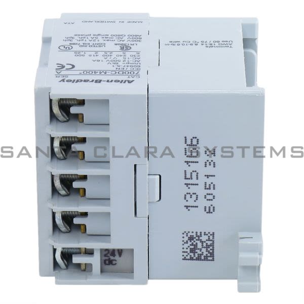 Allen Bradley 700DC-M400Z24S Minature Relay, DC Coil, 4 Pole Product Image