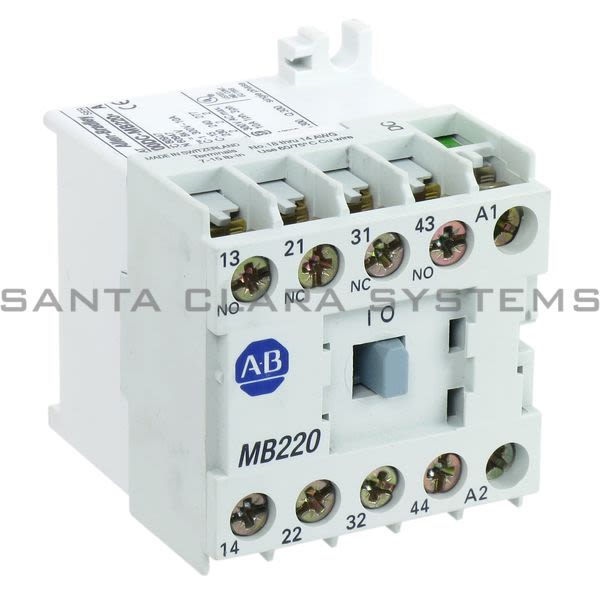 Allen Bradley 700DC-MB220D24S 700-M Miniature Control Relay, 2 N.O. / 2 N.C. W/Diode Product Image