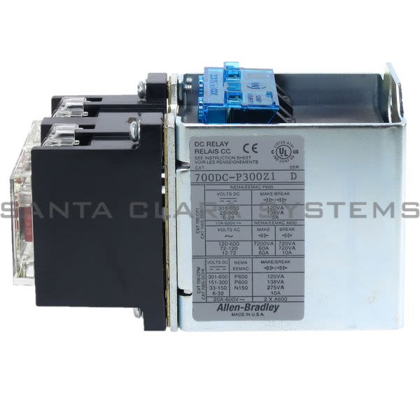 Allen Bradley 700DC-P300Z1 700-P NEMA Control Relay, 12 N.O. Contacts Product Image