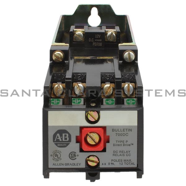 Allen Bradley 700DC-P400Z12 Control Relay Product Image
