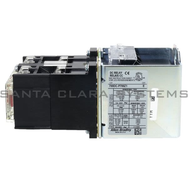 Allen Bradley 700DC-P700Z1 Control Relay Product Image