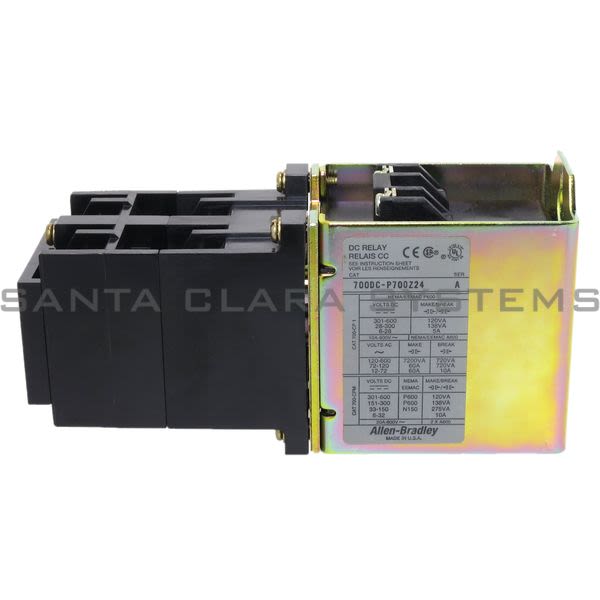 Allen Bradley 700DC-P700Z24 Type P Control Relay Product Image