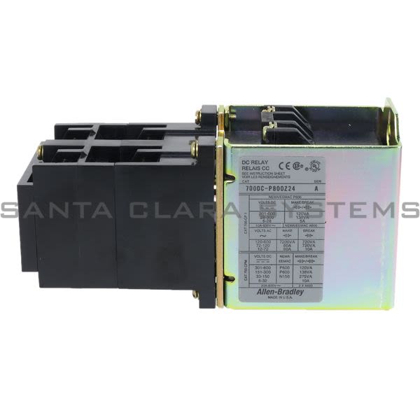Allen Bradley 700DC-P800Z24 Control Relay Product Image