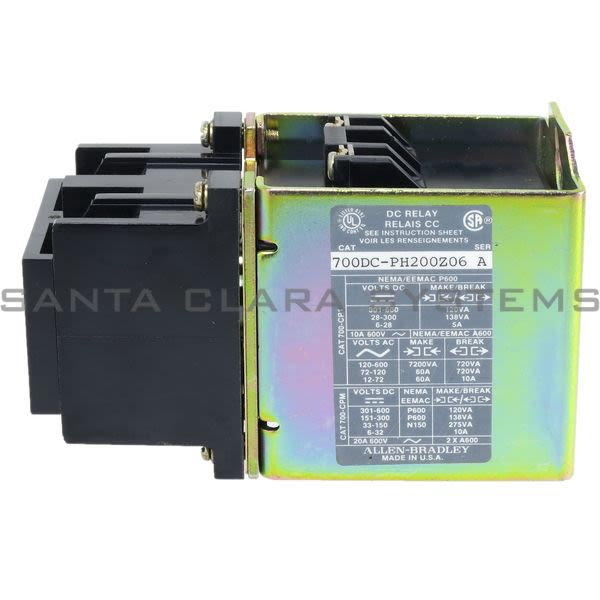 700DCPH200Z06 Master Control Relay Allen Bradley In Stock Santa